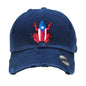 Puerto Rico Vintage hat with Coqui Logo Peligro Sports