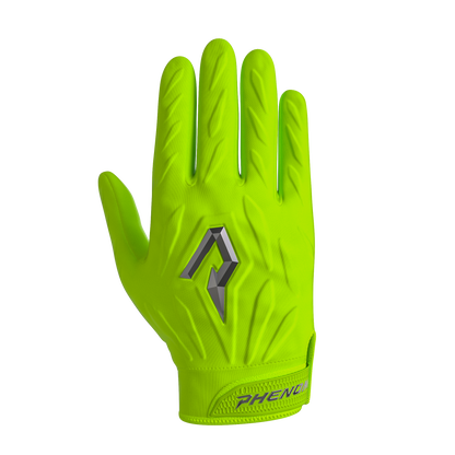 Phenom Elite Quantum Fierce Youth Padded Football Gloves - Team Colors Phenom Elite Brand