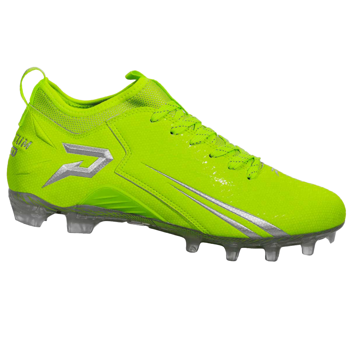 Quantum Speed: Football Cleats - Slime - Team Colors Phenom Elite Brand