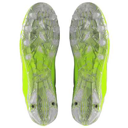 Quantum Speed: Football Cleats - Slime - Team Colors Phenom Elite Brand