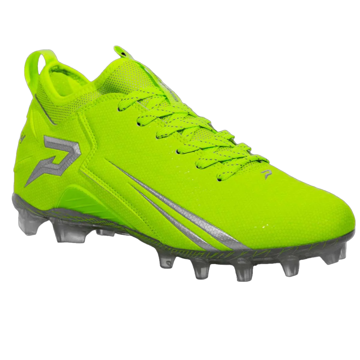 Quantum Speed: Football Cleats - Slime - Team Colors Phenom Elite Brand
