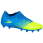 Quantum Energy Flag Football Cleats - Columbia Blue & Slime Phenom Elite Brand