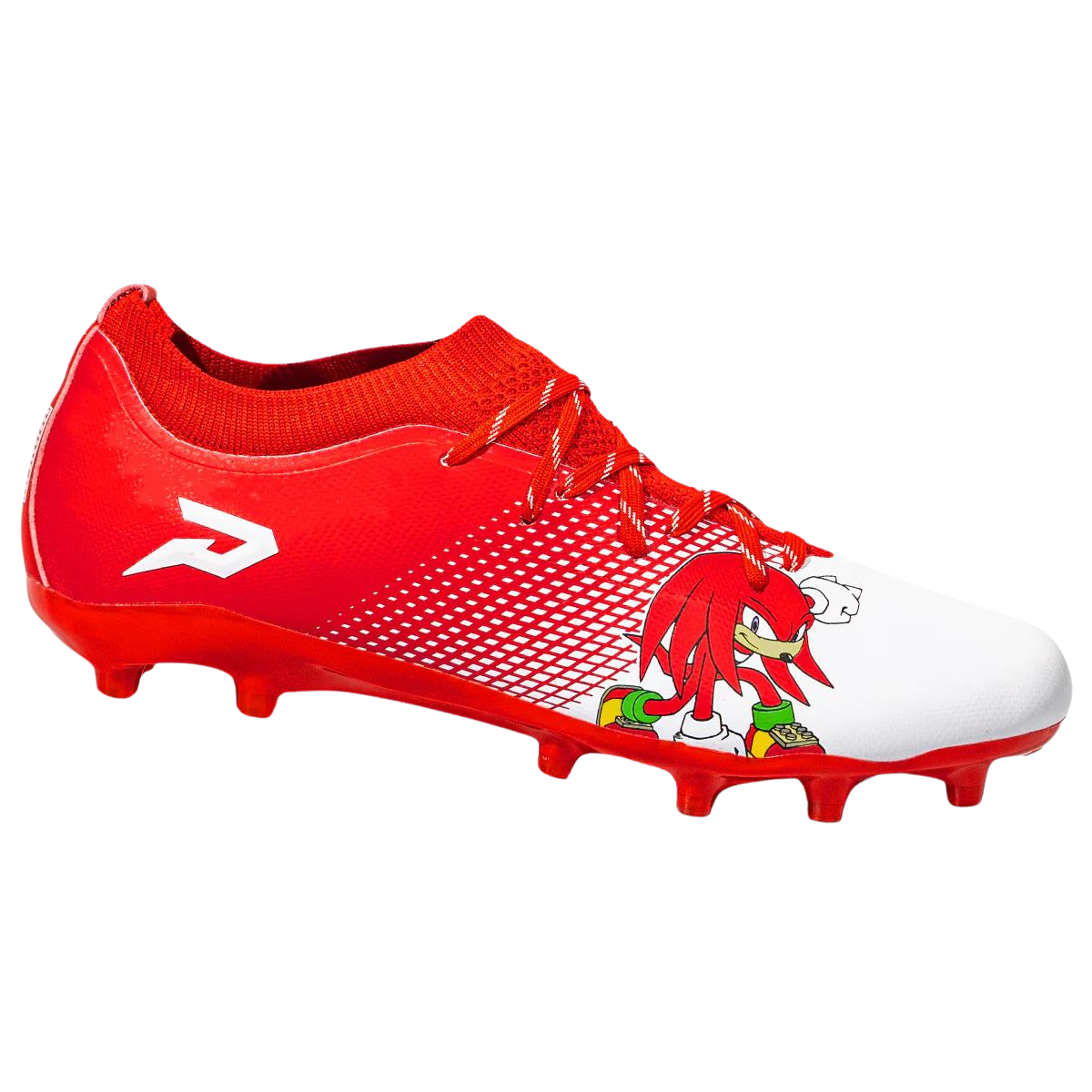 Knuckles the Echidna Flag Football Cleats - Quantum Energy by Phenom Elite Phenom Elite Brand