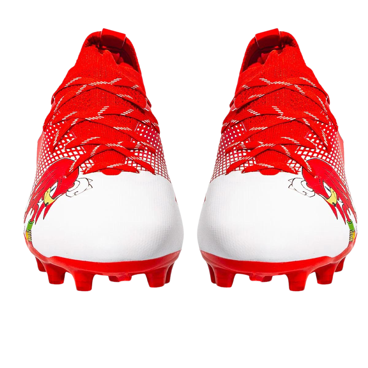 Knuckles the Echidna Flag Football Cleats - Quantum Energy by Phenom Elite Phenom Elite Brand