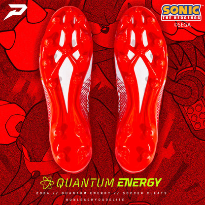 Knuckles the Echidna Flag Football Cleats - Quantum Energy by Phenom Elite Phenom Elite Brand