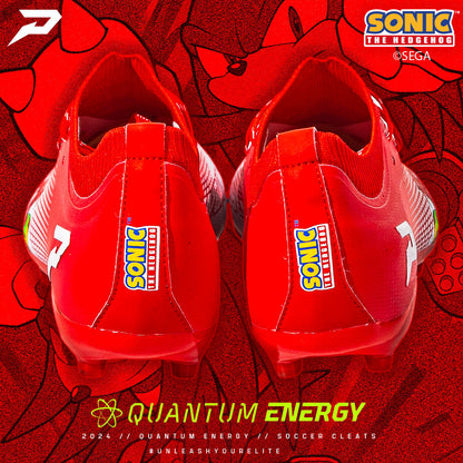Knuckles the Echidna Flag Football Cleats - Quantum Energy by Phenom Elite Phenom Elite Brand