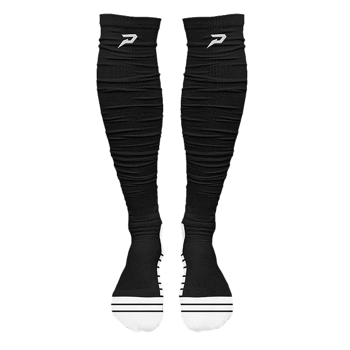 Phenom Elite 'Quantum Knit' Extra Long Padded Scrunch Socks - Team Colors Phenom Elite Brand