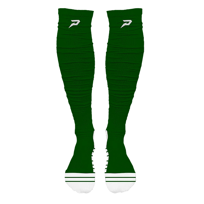 Phenom Elite 'Quantum Knit' Extra Long Padded Scrunch Socks - Team Colors Phenom Elite Brand