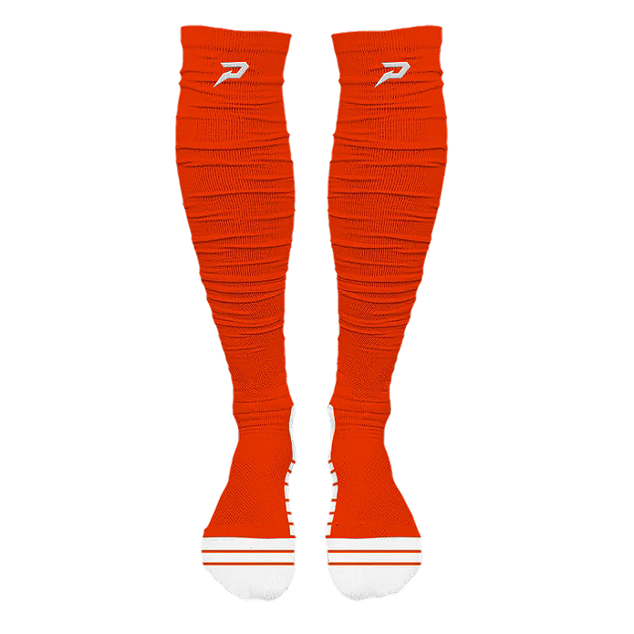 Phenom Elite 'Quantum Knit' Extra Long Padded Scrunch Socks - Team Colors Phenom Elite Brand