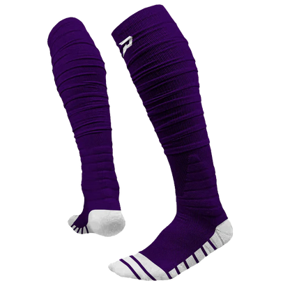 Phenom Elite 'Quantum Knit' Extra Long Padded Scrunch Socks - Team Colors Phenom Elite Brand