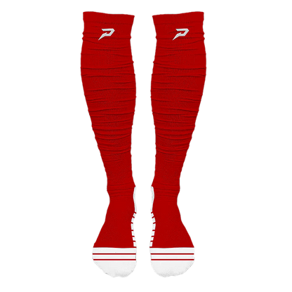 Phenom Elite 'Quantum Knit' Extra Long Padded Scrunch Socks - Team Colors Phenom Elite Brand