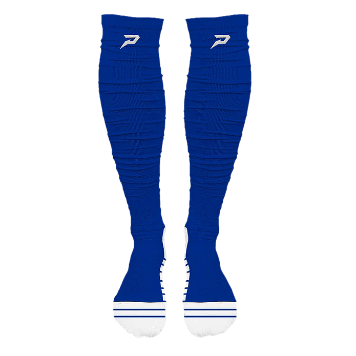 Phenom Elite 'Quantum Knit' Extra Long Padded Scrunch Socks - Team Colors Phenom Elite Brand