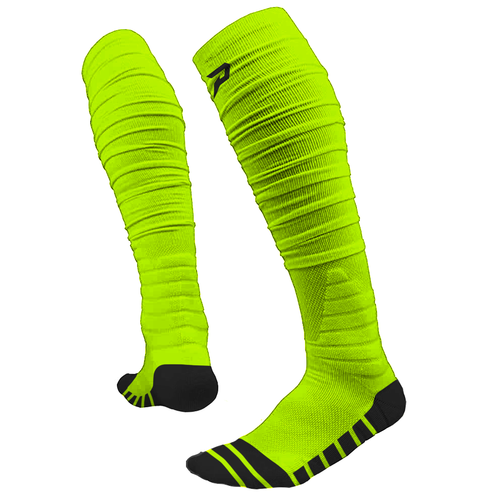 Phenom Elite 'Quantum Knit' Extra Long Padded Scrunch Socks - Team Colors Phenom Elite Brand