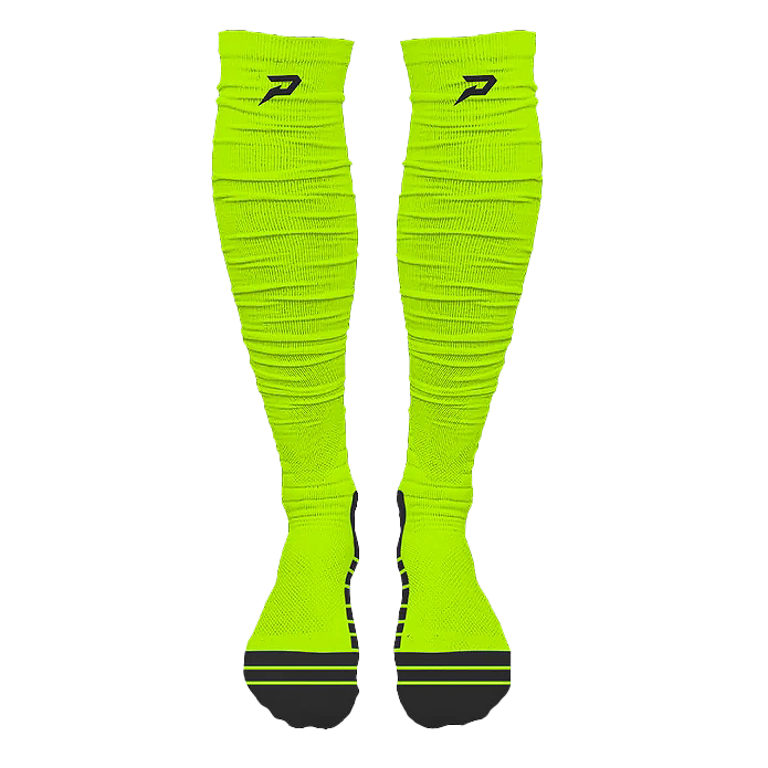 Phenom Elite 'Quantum Knit' Extra Long Padded Scrunch Socks - Team Colors Phenom Elite Brand