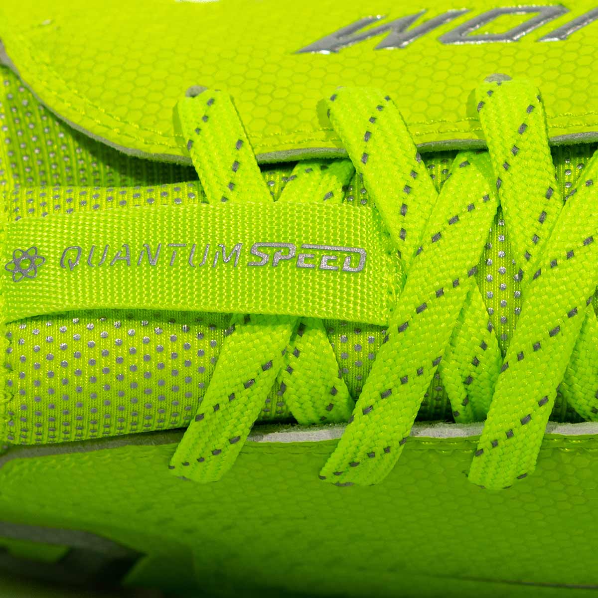 Quantum Speed: Football Cleats - Slime - Team Colors Phenom Elite Brand