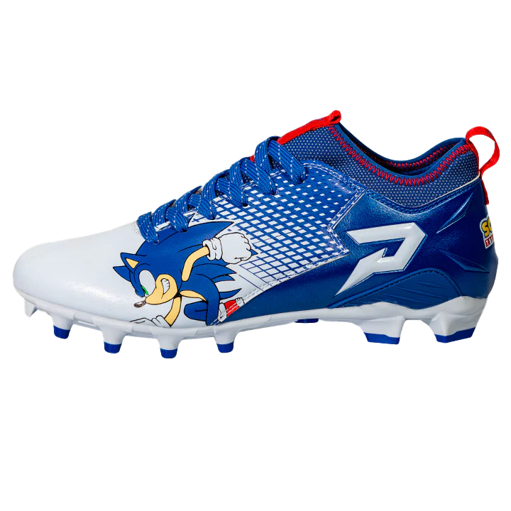 Sonic the Hedgehog Football Cleats by Phenom Elite Phenom Elite Brand
