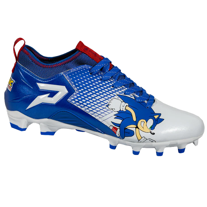 Sonic the Hedgehog Football Cleats by Phenom Elite Phenom Elite Brand