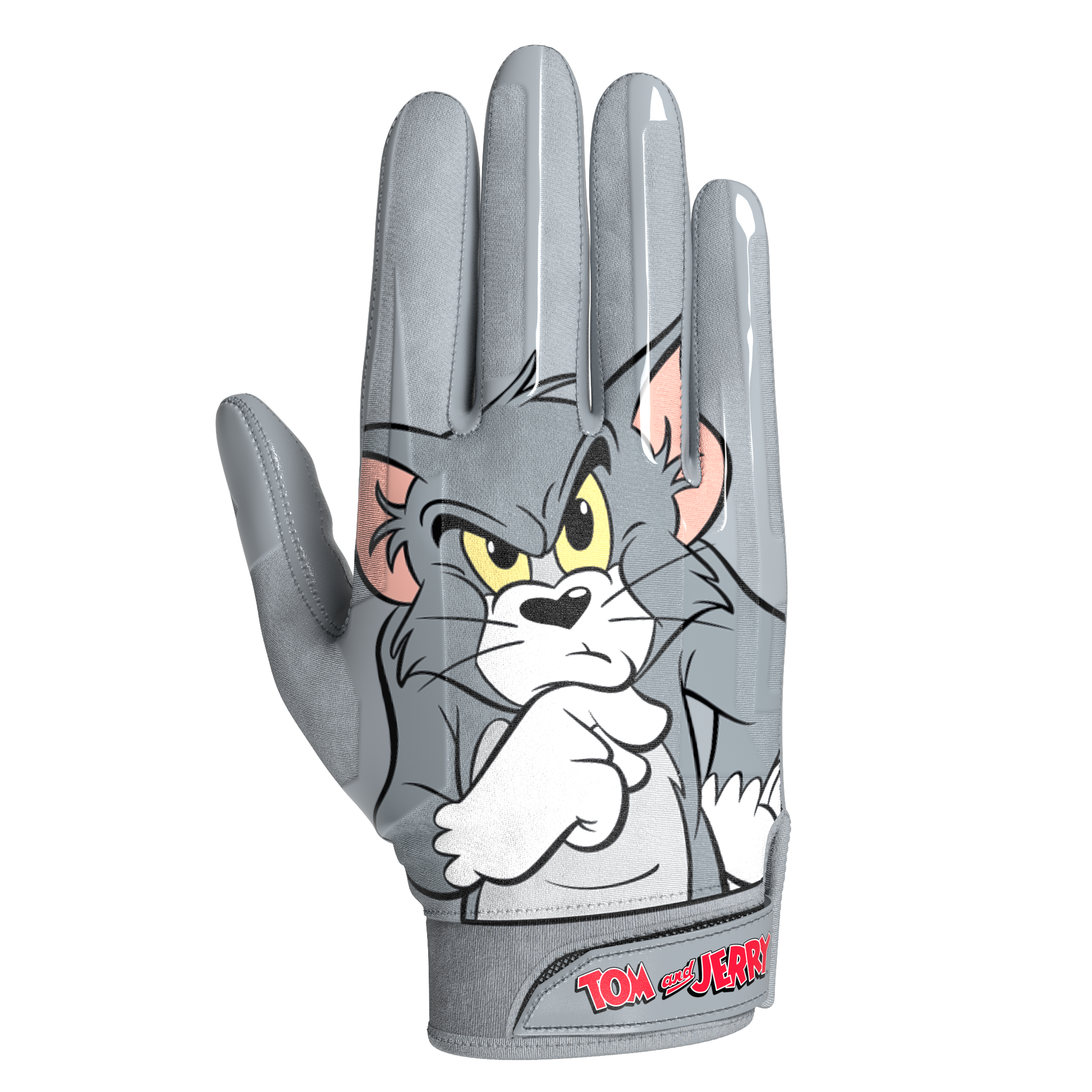 Tom and Jerry Football Gloves - VPS1 by Phenom Elite Phenom Elite Brand
