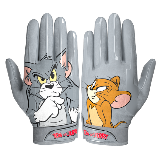 Tom and Jerry Football Gloves - VPS1 by Phenom Elite Phenom Elite Brand