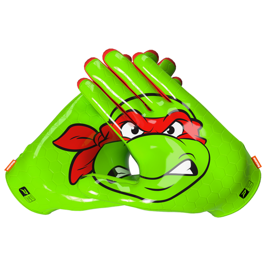 Ninja Turtles: Raphael Football Gloves – VPS5 by Phenom Elite Phenom Elite Brand