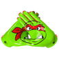 Ninja Turtles: Raphael Football Gloves – VPS5 by Phenom Elite Phenom Elite Brand