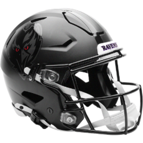 Baltimore Ravens Full Size Authentic SpeedFlex Football Helmet 2026 Darkness - NFL Break4Sports & Collectibles, LLC