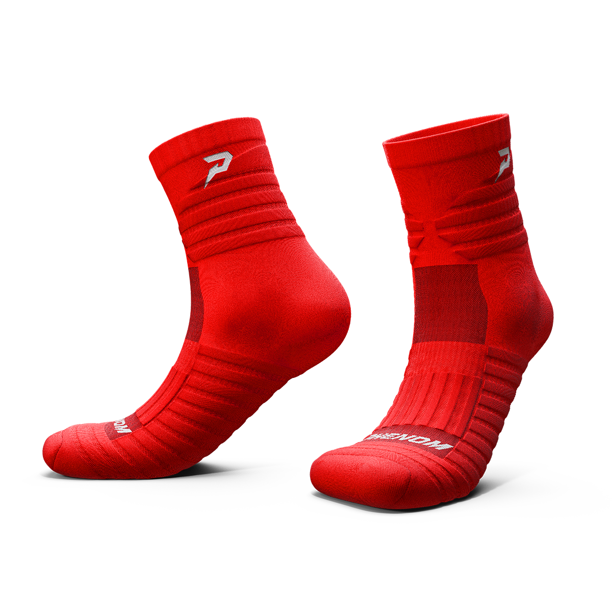 Phenom Elite 'Quantum Knit' Padded Quarter Socks - Team Colors Phenom Elite Brand