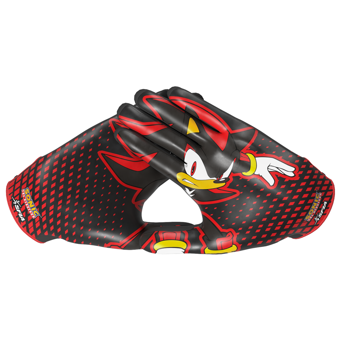 Shadow the Hedgehog Football Gloves - VPS5 by Phenom Elite Phenom Elite Brand