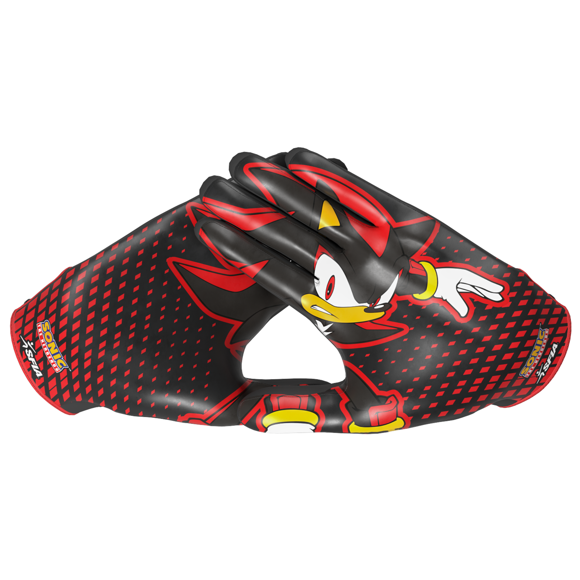 Shadow the Hedgehog Football Gloves - VPS5 by Phenom Elite Phenom Elite Brand