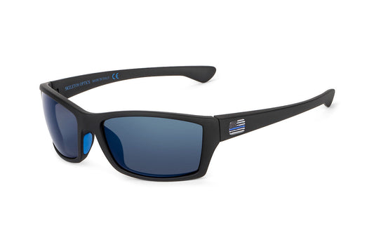 Scout - Blue Line Skeleton Optics