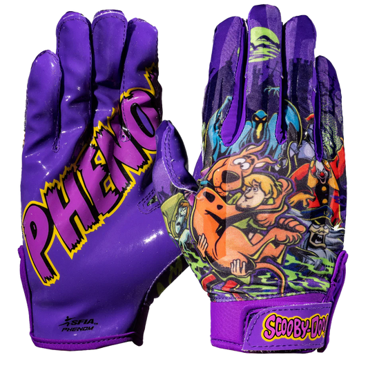 Scooby-Doo 'Unmasked' Football Gloves - VPS1 by Phenom Elite Phenom Elite Brand