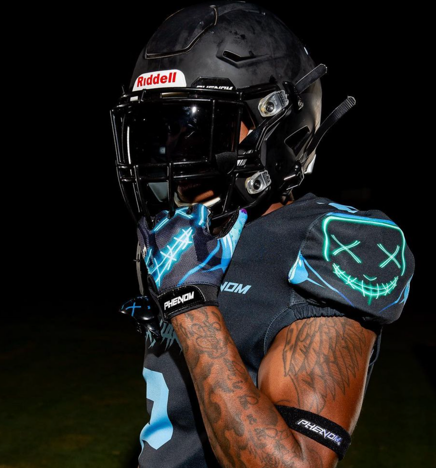 Phenom Elite AfterDark Football Gloves - VPS1 Phenom Elite Brand