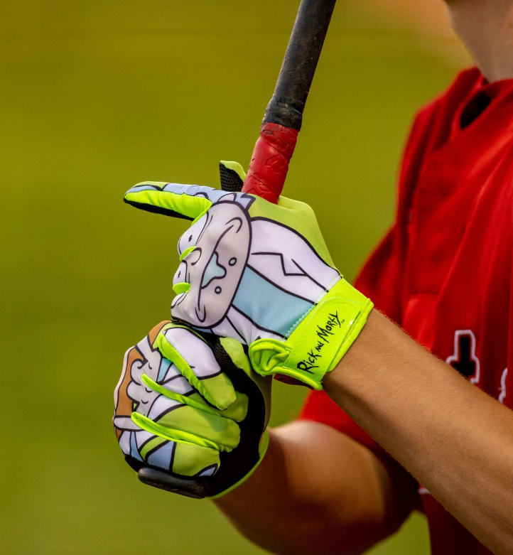 Rick and Morty Batting Gloves - Quantum Orbit by Phenom Elite Phenom Elite Brand