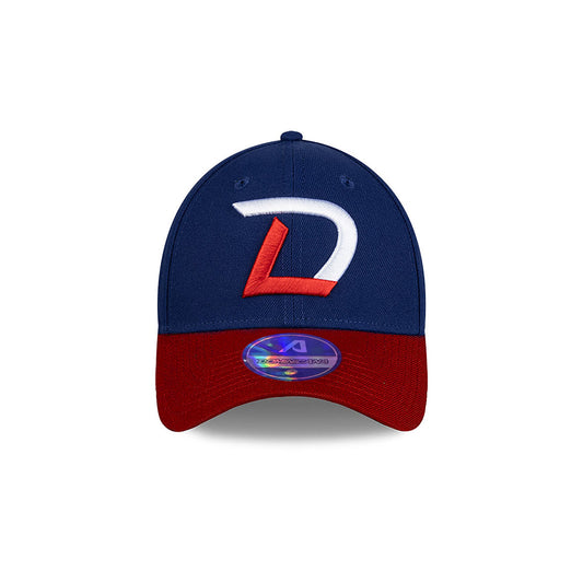 Serie del Caribe Dominicana Dad Hat - Stylish DR Flexfit Cap for Baseball Fans - Royal / Red Peligro Sports