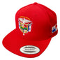 SnapBack Panama Hats with Embroidered Panama Shield and Flag Peligro Sports