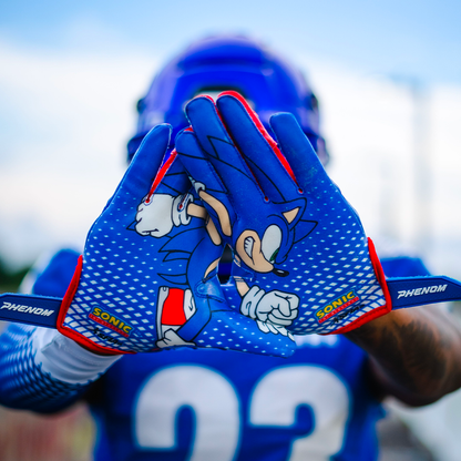 Sonic the Hedgehog Football Gloves - VPS5 by Phenom Elite Phenom Elite Brand