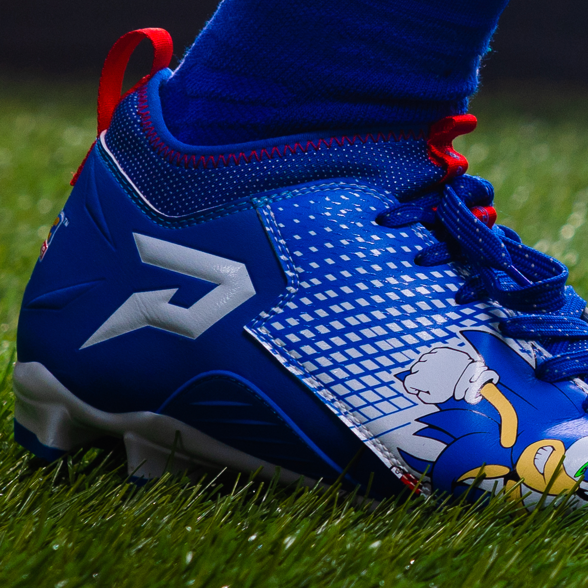 Sonic the Hedgehog Football Cleats by Phenom Elite Phenom Elite Brand
