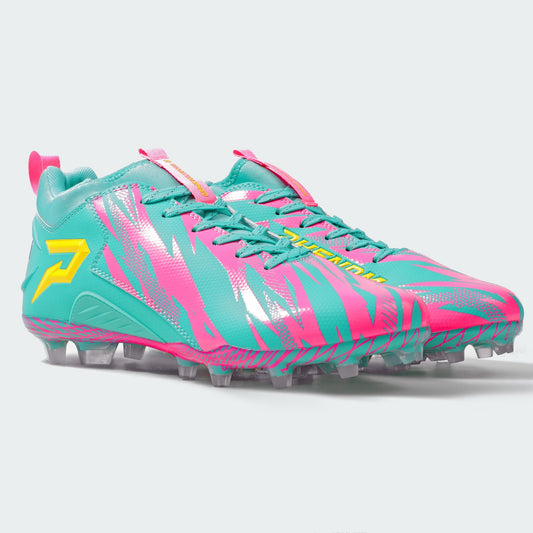 Kool-Aid 'Sharkleberry Fin' Football Cleats - Quantum Speed by Phenom Elite Phenom Elite Brand