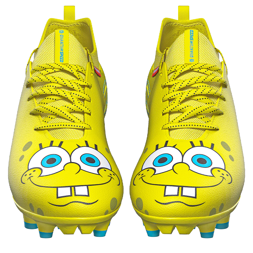 SpongeBob Football Cleats - Quantum Speed 2.0 by Phenom Elite Phenom Elite Brand