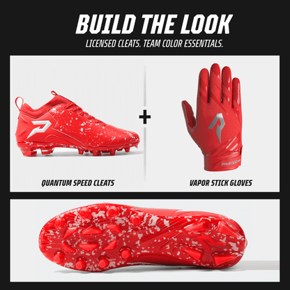 Kool-Aid 'Cherry' Football Cleats - Quantum Speed by Phenom Elite Phenom Elite Brand