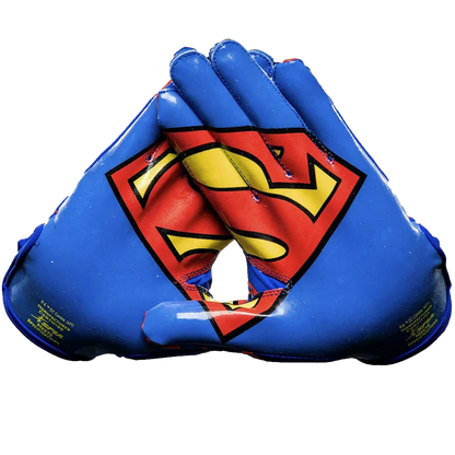 Superman Football Gloves - VPS1 by Phenom Elite Phenom Elite Brand