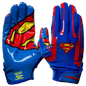 Superman Football Gloves - VPS1 by Phenom Elite Phenom Elite Brand