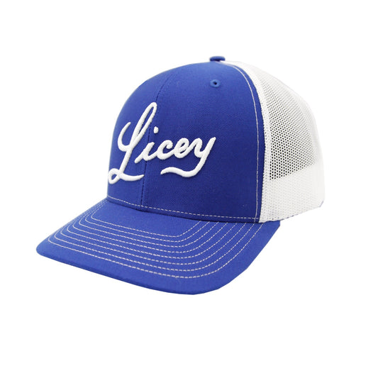 Tigres del Licey Trucker Mesh Royal Blue / White Hat Peligro Sports