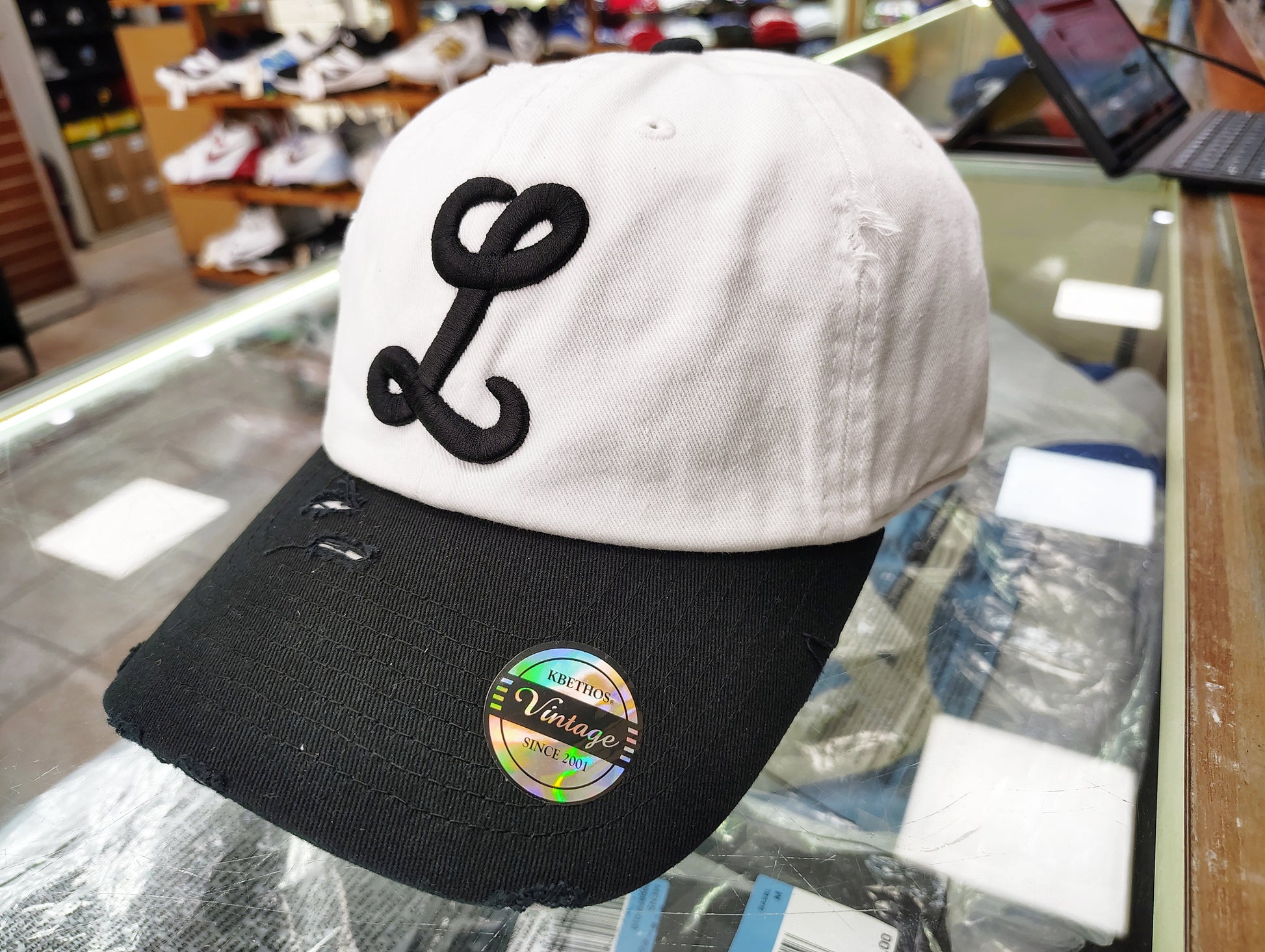Tigres del Licey Vintage Distressed Baseball Cap – “L” Embroidered Logo, Unisex Adjustable Hat Peligro Sports