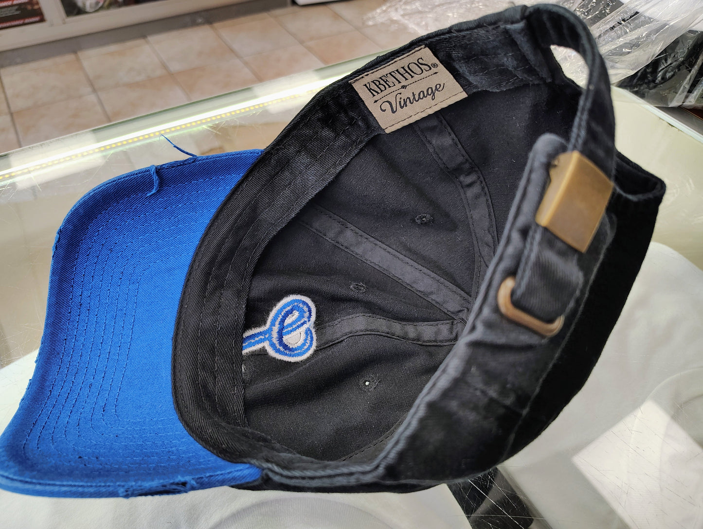 Tigres del Licey Vintage Distressed Baseball Cap – “L” Embroidered Logo, Unisex Adjustable Hat Peligro Sports