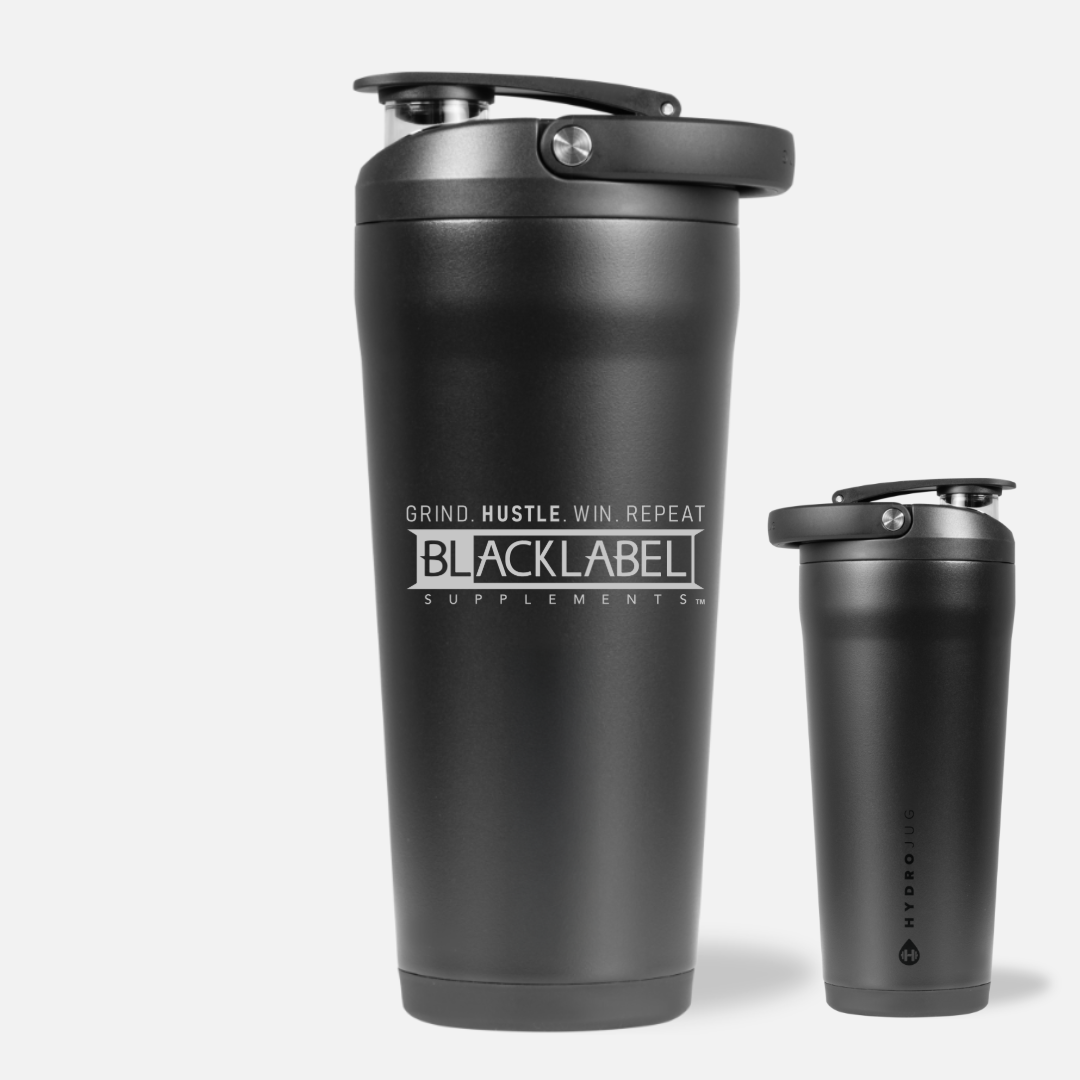 HYDROJUG 24 OZ. INSULATED SHAKER BLACKLABEL Supplements