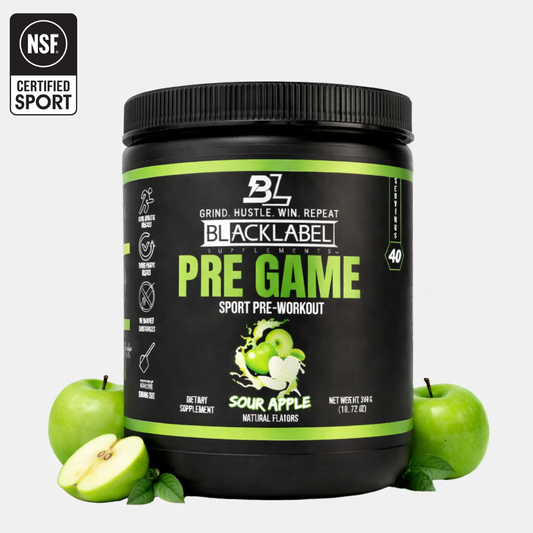 PRE GAME BLACKLABEL Supplements