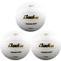 Baden Perfection Volleyball NFHS White (3 Pack Bundle) Baden