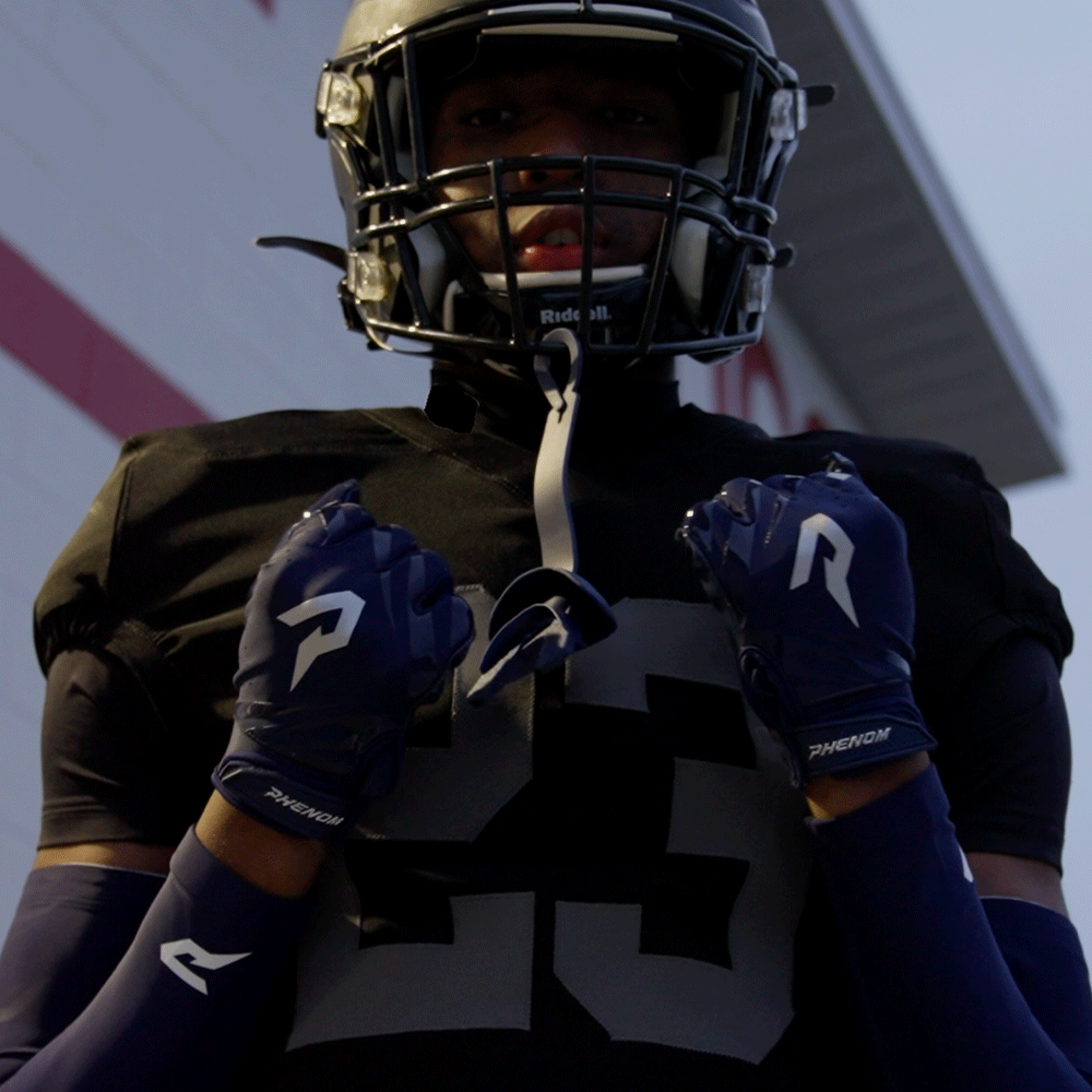 Phenom Elite VPS5 Adult Football Gloves - Team Colors Phenom Elite Brand