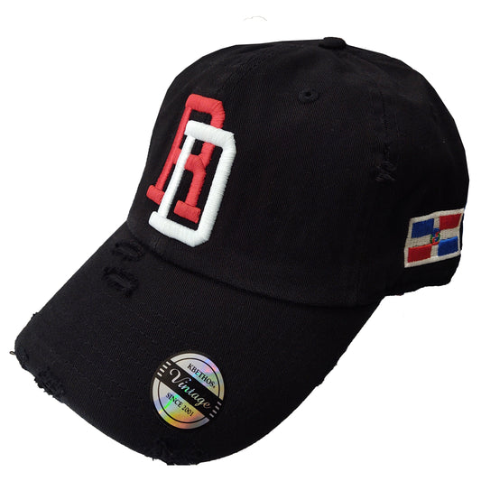 Vintage Adjustable Dominican Embroidered RD Hats Peligro Sports